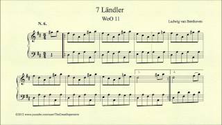 Beethoven 7 Ländler WoO 11 No 6 [upl. by Garrity]