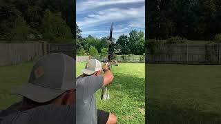 Shooting a recurve from the ground [upl. by Northington]