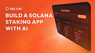 Build A Solana Staking App With Cursor AI Code Editor • Solana Development Tutorials [upl. by Asiralc235]