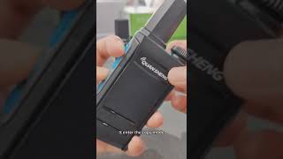 QUANSHENG TGA1 Wireless Radio Replication Operation Intro quansheng [upl. by Kcirej]