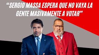 El Pase de Feinmann y Lanata “Sergio Massa espera que no vaya la gente masivamente a votar” [upl. by Caine3]