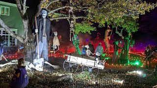 2024 Halloween Haunt Walkthrough  Sylvania Manor  INFLA [upl. by Antonella]