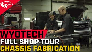 WyoTech Shop Tour Chassis Fabrication [upl. by Emse]