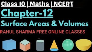 SURFACE AREA amp VOLUME CBSE CLASS X [upl. by Mccallum280]