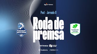 🎤 RDP Post Jornada 8 Liga Endesa  MoraBanc Andorra 🆚️ Unicaja  Temporada 20242025 [upl. by Otokam924]