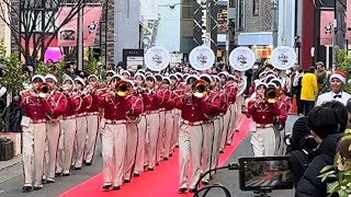 早稲田摂陵高校 WINDBAND UMEDA MEETS HEART NU茶屋町 20231218 [upl. by Town658]