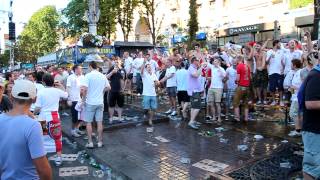 English fans are singing quotVindalooquot Euro 2012 [upl. by Yenterb871]