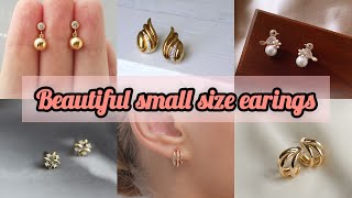 Small earing collection gold earing collection daily wear studs earings [upl. by Hackney]