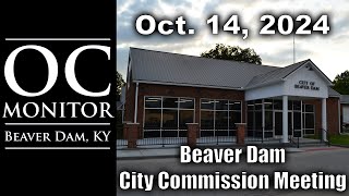 101424 Beaver Dam City Commission Meeting [upl. by Chaney]