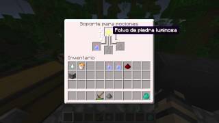 Tutorial COMO HACER POCIONES DE VELOCIDAD  MINECRAFT 164172174182 [upl. by Borer]