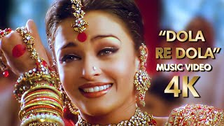 quotDola Re Dolaquot  4K Music Video  2002 Devdas Movie  B4K [upl. by Dammahum178]