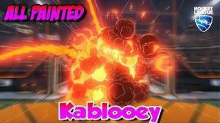 All Painted Kablooey Goal Explosions  Rocket League Showcase [upl. by Jauch]