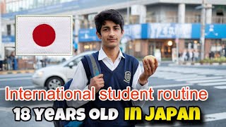 18 years old international student 🧑‍🎓daily routine in japan🇯🇵🥱💴 [upl. by Adniram]