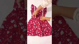 Beautiful New Frock Design 2024  Easy Cut amp Simple Sew [upl. by Kwapong]