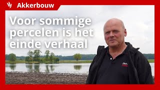 Akkerbouwer over zware regenval Voor deze percelen is het einde verhaal [upl. by Laen]