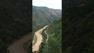 Train crossing the Loess Plateau [upl. by Tiff]