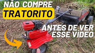 VEJA A FUNCIONALIDADE DO MOTOCULTIVADOR TRATORITO 65HP BRANCO COM OS IMPLEMENTOS [upl. by Eitsirhc657]