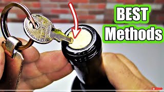 5 Ways to Open a Wine Bottle 🔴 NEW [upl. by Alludba]