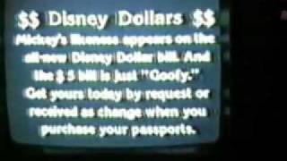 Disney Nostalgia 1988  Classic Walt Disney World Television WDW Today Channel 10 [upl. by Nnauol]