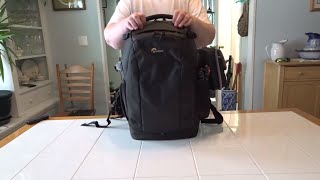 Camera Bag Review Part 3 LowePro Flipside 500 AWII Backpack [upl. by Euqilegna510]