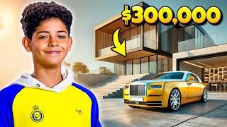 Stupidly Expensive Things Ronaldo Junior Owns [upl. by Jodee]