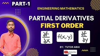 Partial Derivatives Of First Order  Partial Derivatives  M3 Engineering Mathematics  Two Variable [upl. by Pincus511]