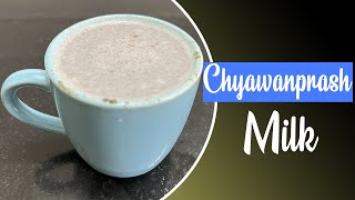 How to Make Chyawanprash Milk  Chyawanprash Health Drink [upl. by Gudren653]