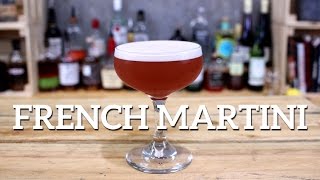 French Martini Cocktail Recipe [upl. by Nnayr]