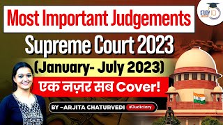 Most Important Supreme Court Judgements 2023  Important Supreme Court Judgements 2023 [upl. by Clements]