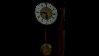 German FHS Hermle Westminster chime wall clock [upl. by Tine]