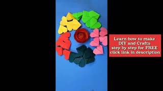 Paper Craft Ideasart and craft papercraft craft diy crafts artist creative art shorts [upl. by Nie]