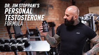 Dr Jim Stoppanis Personal Testosterone Formula Alpha JYM X [upl. by Zil]