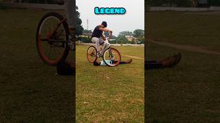 Noob😃 pro😄 legend cyclestunt shorts shortsfeed short like viralvideo mtb [upl. by Ylime]