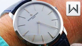 Vacheron Constantin Patrimony Contemporaine Excellence Platine 8118000P9220 Luxury Watch Review [upl. by Ahseit418]