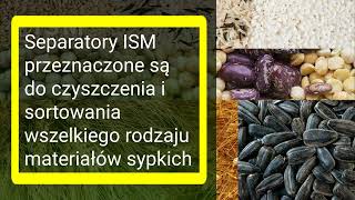 🚜 👩‍🌾 Separatory ISM działają z sypkim materiałem 🌾 🌽 🌱 🌻 dowolnego rodzaju i wilgotności [upl. by Yesoj]