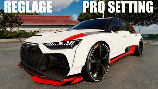 REGLAGE PRO AUDI RS6 AVANT BREAK WAGON GT PRO SETTING THE CREW MOTORFEST RS 6 META STREET TIER 2 TCM [upl. by Attiuqehs732]