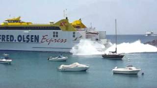 Ferry  Lanzarote to Fuerteventura [upl. by Milurd835]