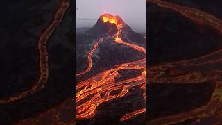 The great volcanic eruption of Iceland shorts geography history viralvideo [upl. by Ettezel302]