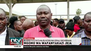 Wafanyikazi wa JKIA waapa kuanza rasmi mgomo wao kutokana na usimamizi wa uwanja huo [upl. by Schuler]