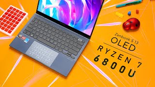 Ryzen 7 6800U is SO GOOD  Zenbook S 13 OLED Review [upl. by Nonarb]