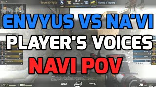 Katowice 2015  EnVyUs vs NaVi dedust2 quater 14 with players voices NaVi POV Russian [upl. by Bubb]