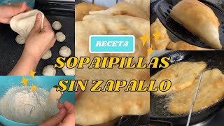 Sopaipillas sin Zapallo fácil  receta que no falla [upl. by Ynatterb]