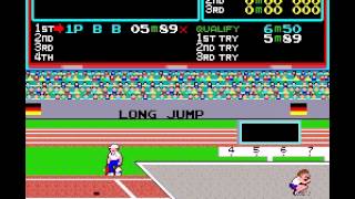 Track and Field 1983  34070 High Score  Barry Bloso  Dudesville Arcade [upl. by Silverstein]