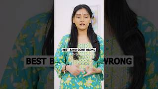 Bahu Vs Saas  Indian Mom  Modern Bahu  Bahu Gone Wrong 🤣 shorts [upl. by Eenalem507]