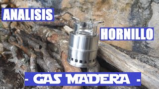 Hornillo gas madera multicombustible [upl. by Patsis661]