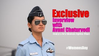 Exclusive Interview With Indias First Women Fighter Pilot Avani Chaturvedi [upl. by Anitsyrhk]