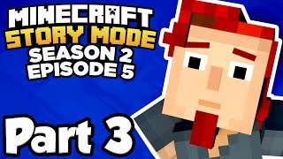 Minecraft Story Mode Season 2 Episode 5 Part 3  FACE REVEAL OF THE ADMIN ROMEO Full Gameplay [upl. by Atsyrk]