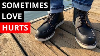 Red Wing Classic Moc Toe Boot Review  Are They Worth It [upl. by Means]