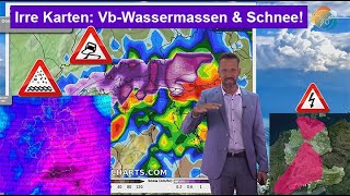 Wettersturz mit Herbst amp Wintereinbruch im Gebirge Vb mit viel Regen Vorhersage 0715092024 [upl. by Stinson]