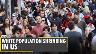 United States White population shrinking low birth rate  Latest World English News  WION [upl. by Nagyam]